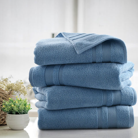 Kathy Ireland 2 Piece Zero Twist Cotton Plush Bath Sheet Set