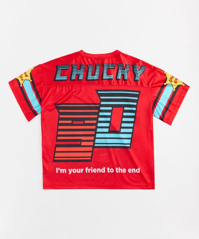 Chucky Football Jersey - Red