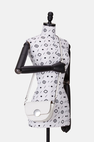 Oryany - Lottie Saddle Crossbody Small Handbags - Cloud / One Size