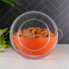 Served Vacuum-Insulated Large Serving Bowl (3Q) - Tangerine