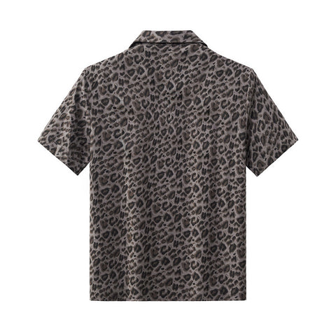 Arden Camp Collar Shirt GREY