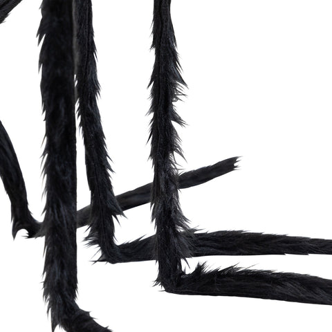 Lighted Spider Eyes Halloween Decoration - 44" - Black - Red Lights