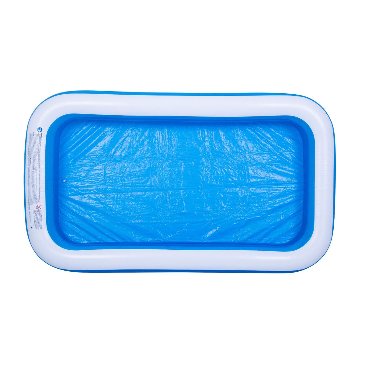  Pool Central 10' Blue and White Inflatable Rectangular Swimming Pool - Default Title - Bonton