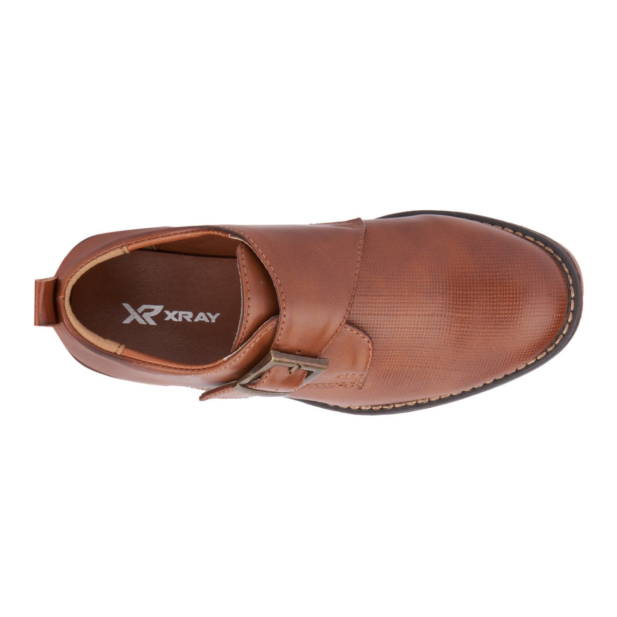  Xray Footwear Xray Footwear Boy's Joey Dress Monk Straps - TAN - Bonton