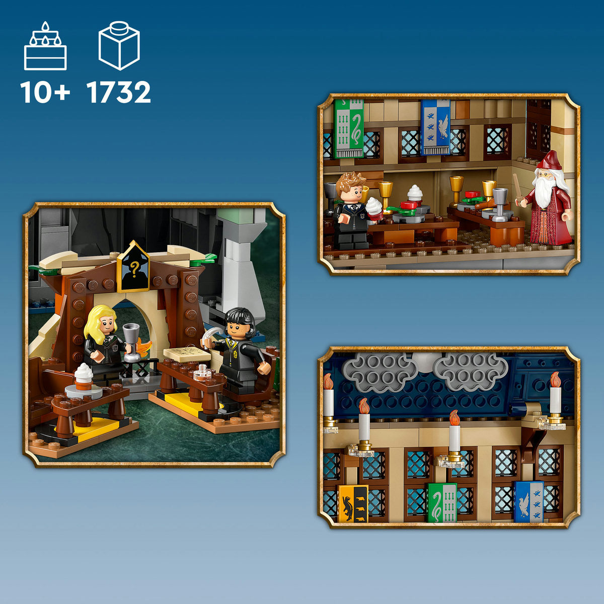  LEGO LEGO® Harry Potter™ Hogwarts™ Castle: The Great Hall 76435 - Harry Potter - Bonton