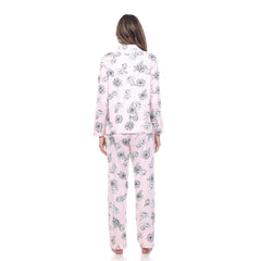 Women's Long Sleeve Floral Pajama Set