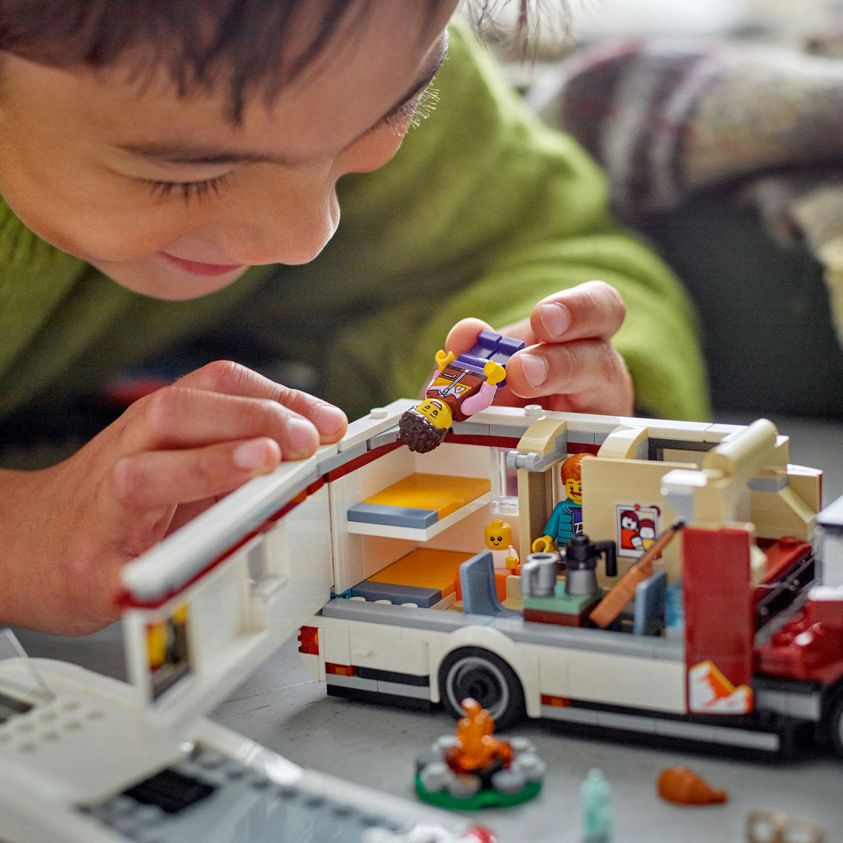  LEGO LEGO® City Holiday Adventure Camper Van Toy Vehicle Set 60454 - LEGO City - Bonton