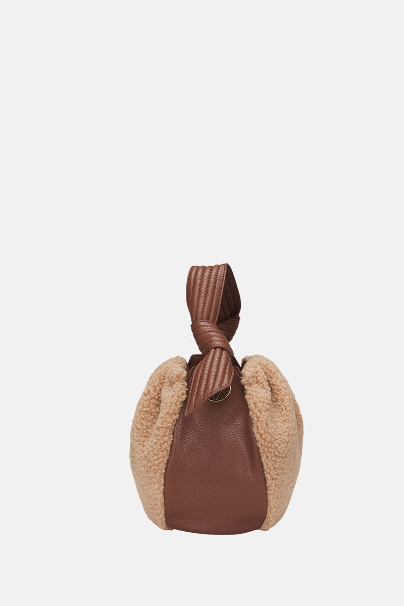  Oryany Oryany - Selena Eco Fur Bucket Medium Crossbody Handbags - Toffee Tan / One Size - Default Title - Bonton