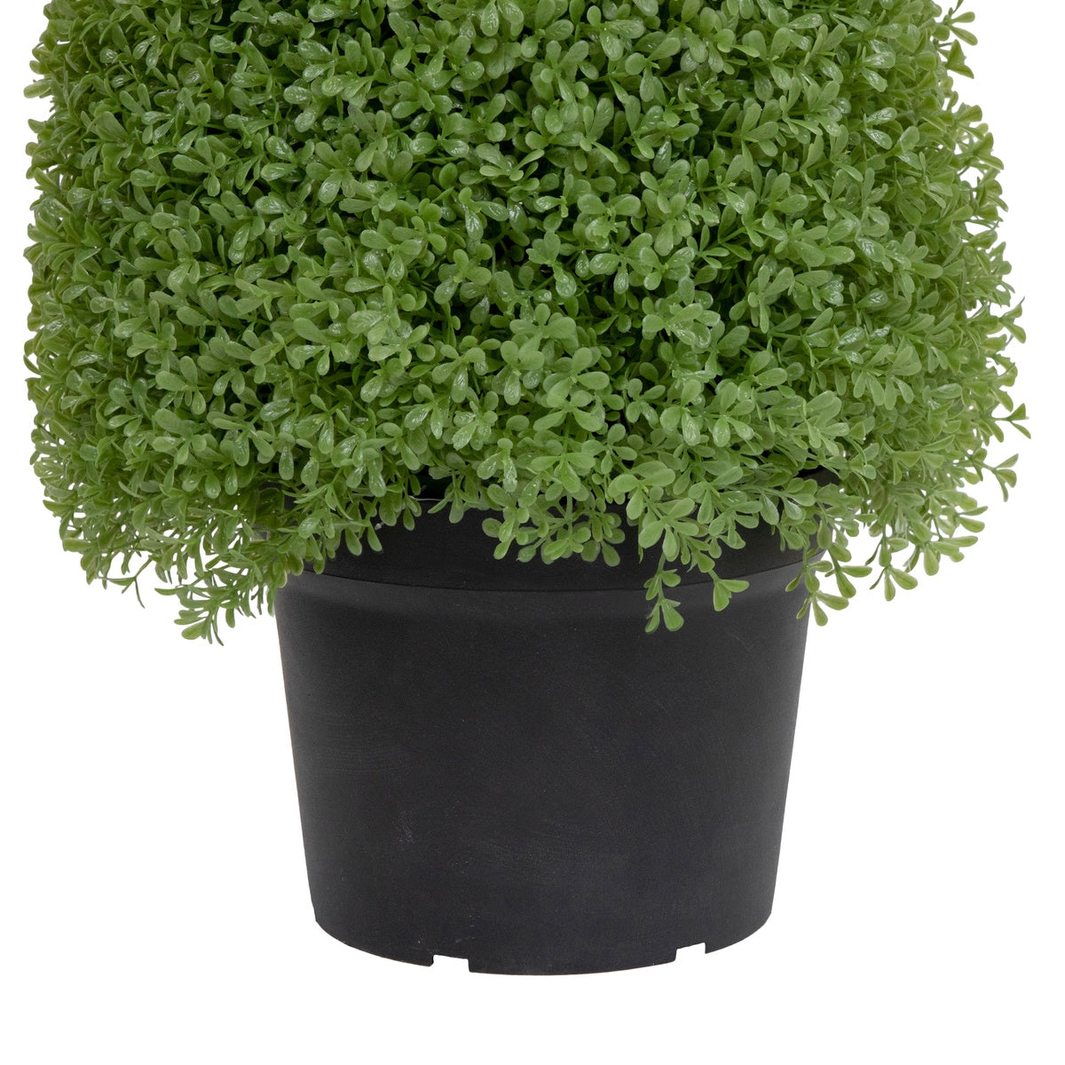  Northlight 3' Artificial Boxwood Cone Topiary Tree With Round Pot  Unlit - 3' - Bonton