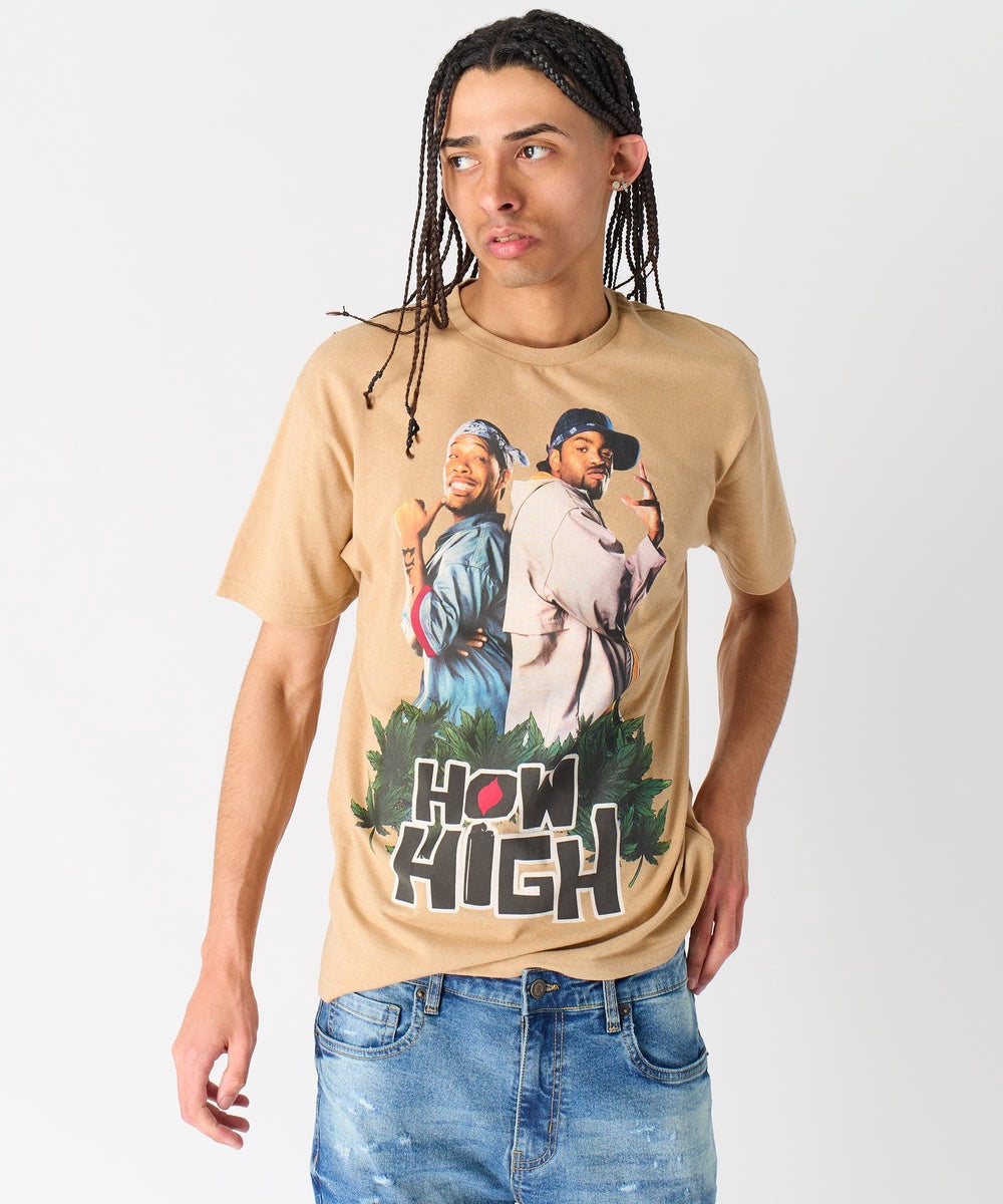  Reason Clothing How High Short Sleeve Tee - Khaki - KHAKI - Bonton