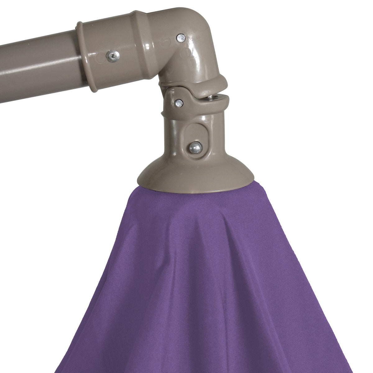  Northlight 10ft Offset Outdoor Patio Umbrella With Hand Crank  Purple - Purple - Bonton