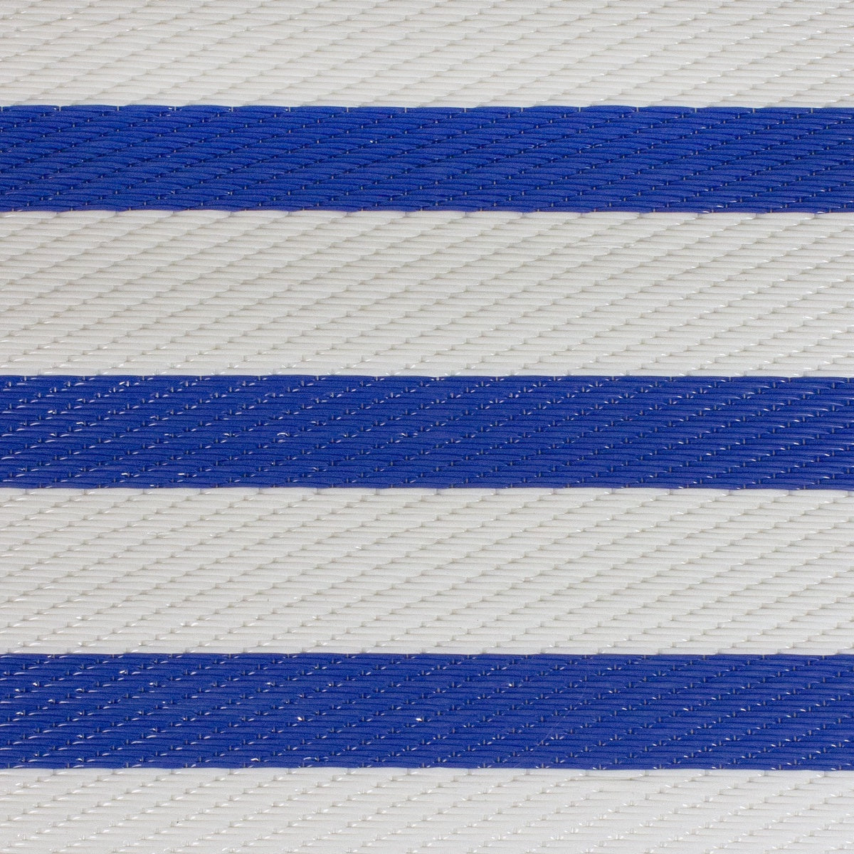 Northlight 4' X 6' Blue and White Striped Rectangular Outdoor Area Rug - Default Title - Bonton