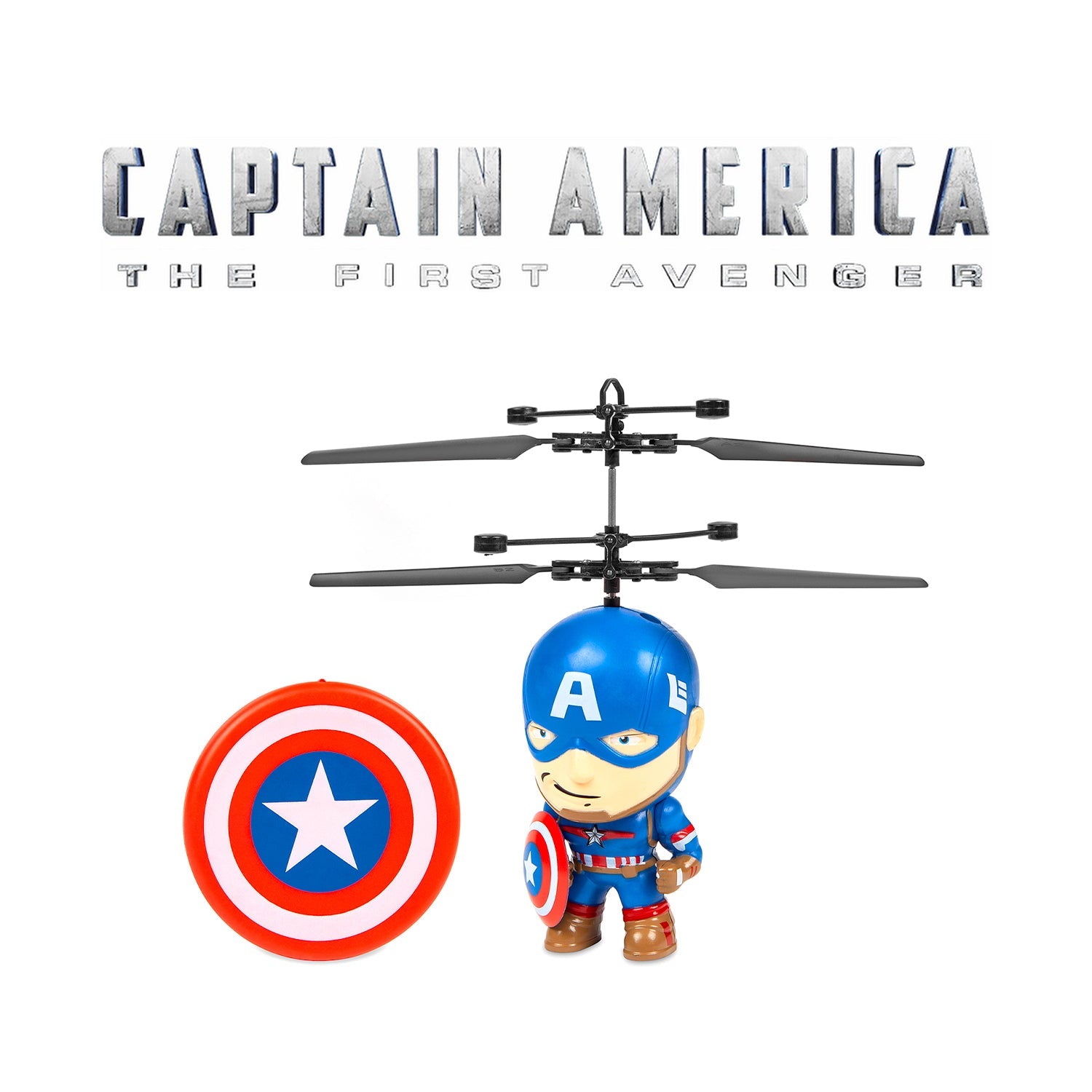  HobbyTron Captain America Big Head UFO - Default Title - Bonton