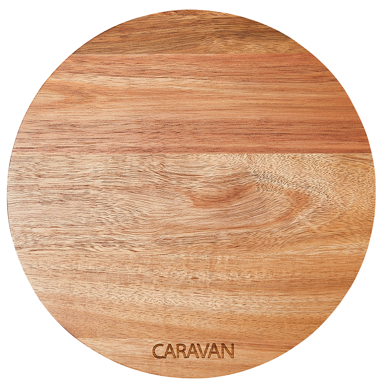  Caravan Lazy Susan Wood - Default Title - Bonton