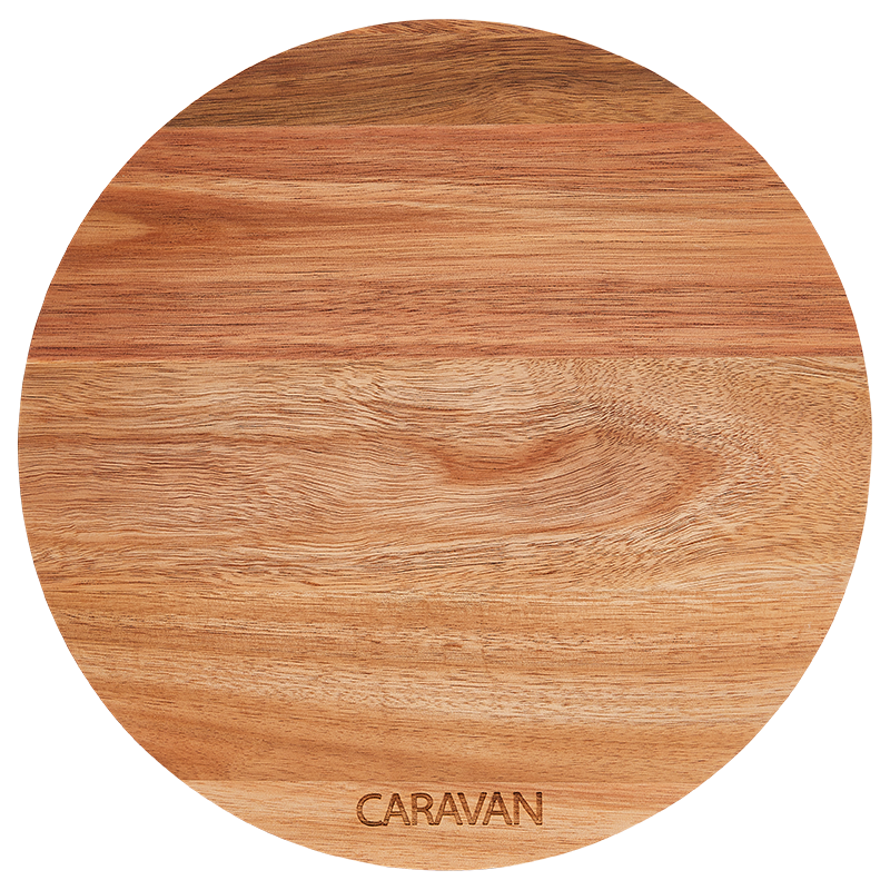  Caravan Lazy Susan Wood - Default Title - Bonton