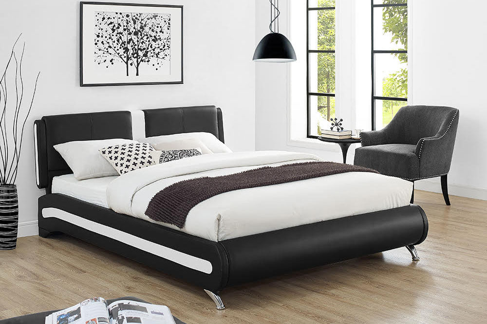 Camden Isle Carlton Bed - Black - Bonton