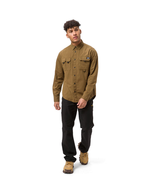 Utility Long Sleeves Shirt Military Olive