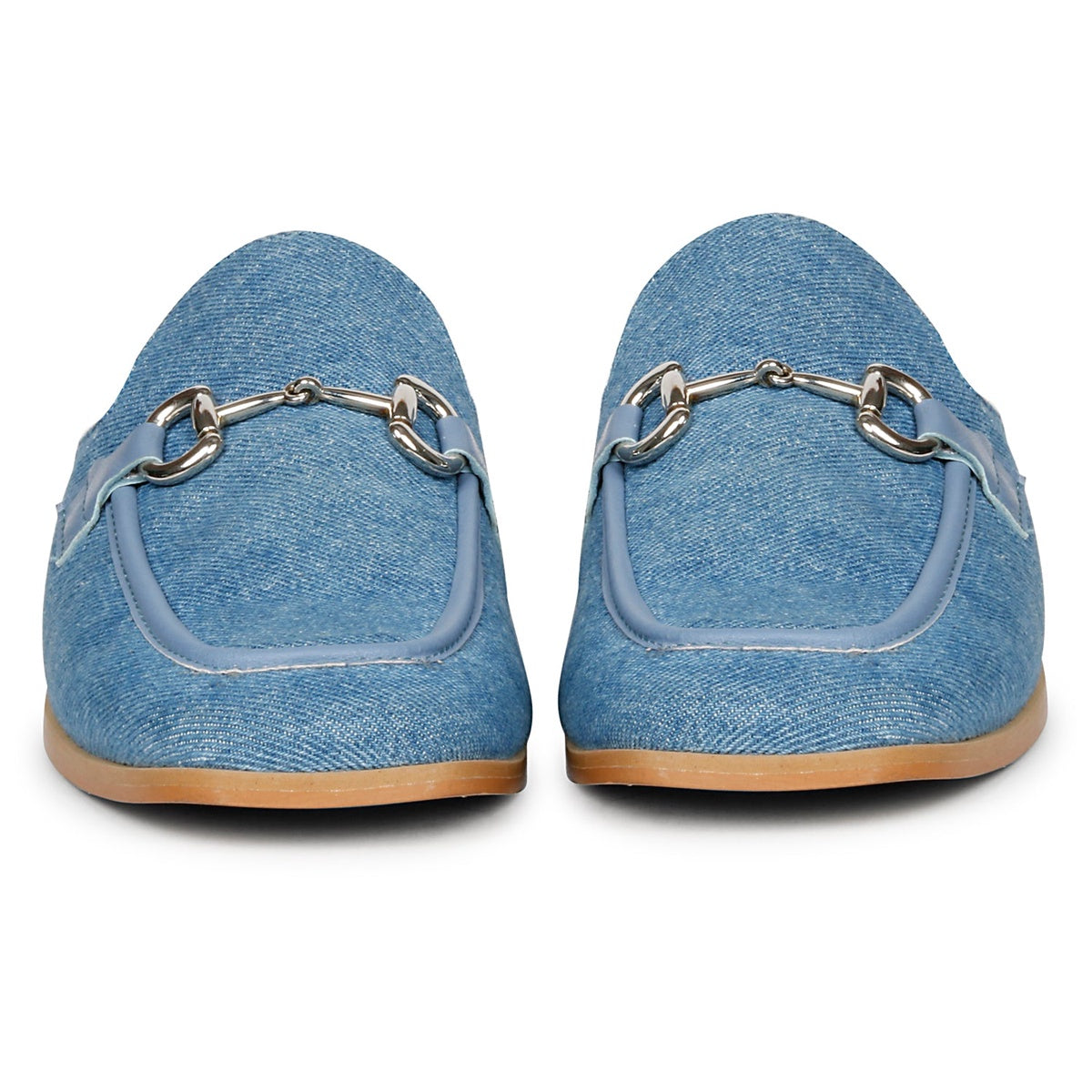  Saint G Savannah - Flat Mules - Denim - Bonton