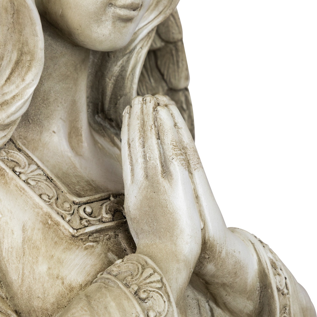 Northlight Standing Praying Angel Outdoor Garden Statue - 46