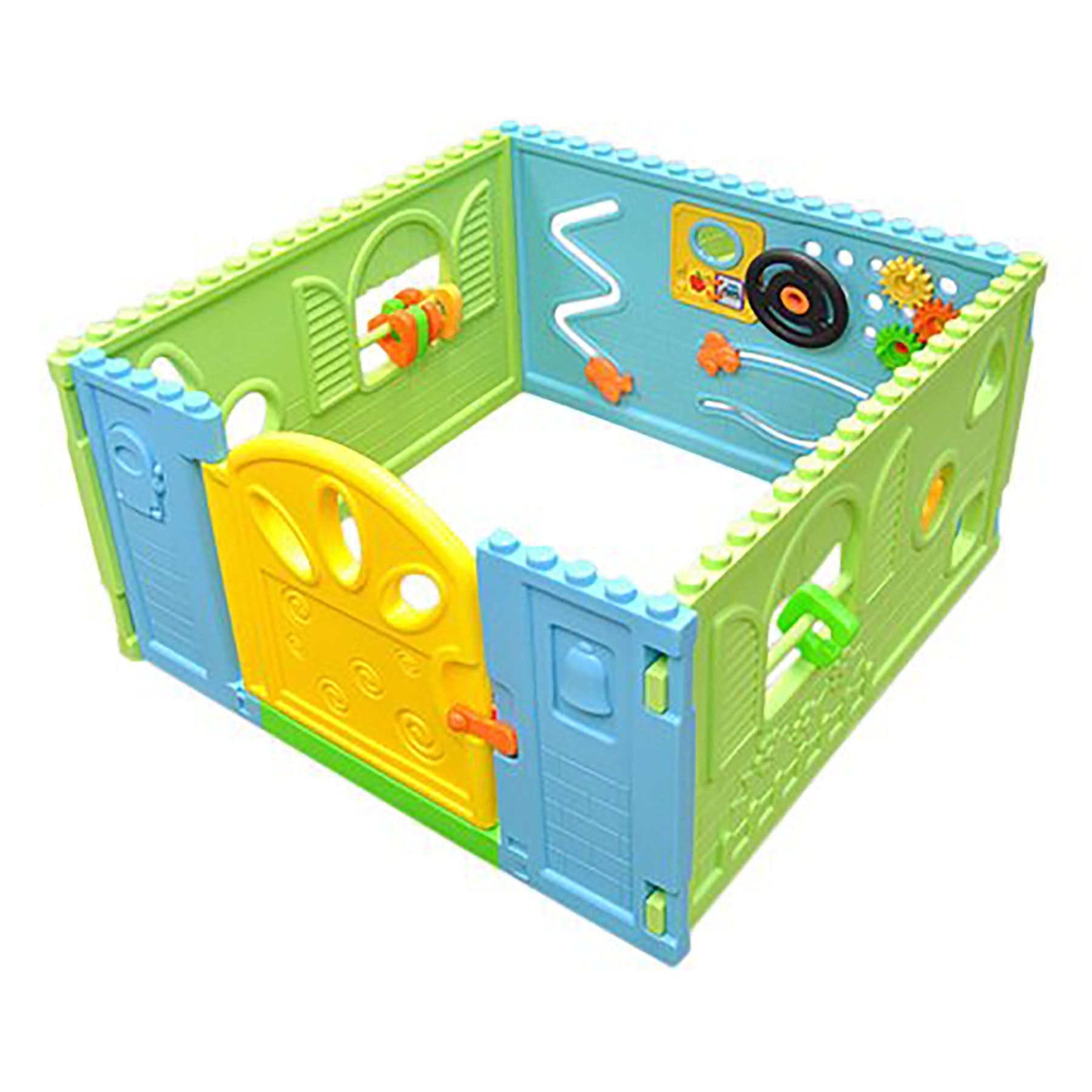  Pavlov'z Toyz Electronic Interactive Baby Play Yard/Play Room, Ages 1+ - Multi - Bonton