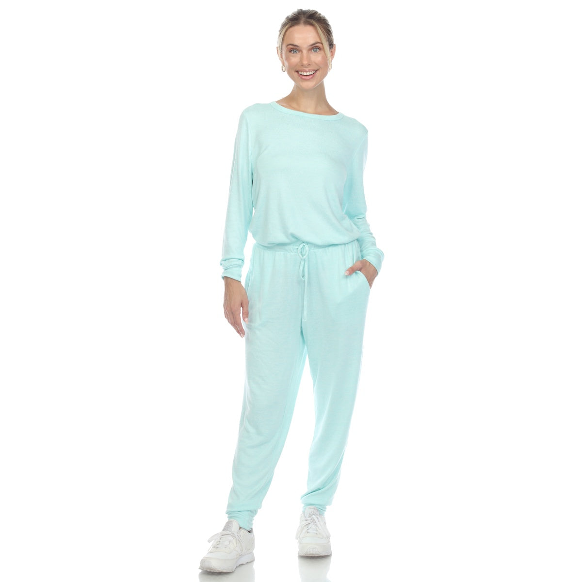  White Mark Women's 2 Piece Lounge Set - XL - Bonton