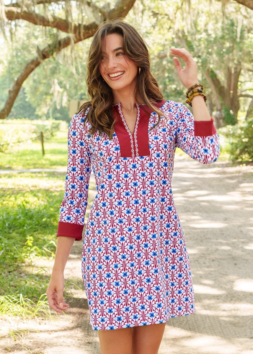  Cabana Life Concord Tunic Dress - XS - Bonton