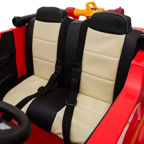 24V Freddo Fire Truck 2-Seater Ride On