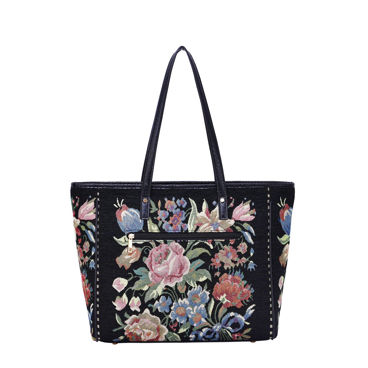  Mellow World Flower Shop Hand-Beaded Tote - Red - Bonton