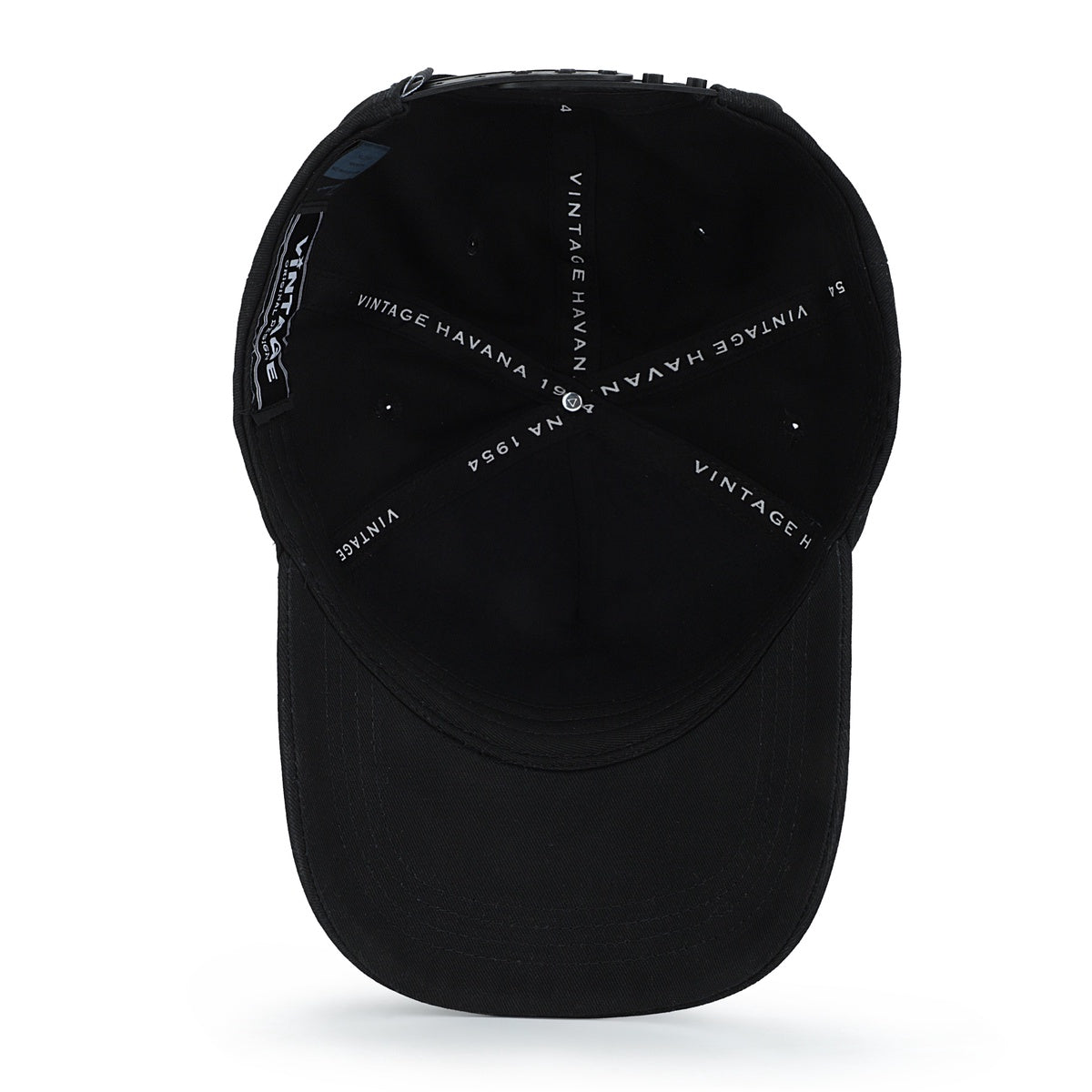  Vintage Havana Vintage Havana Trucker Hat for Women  – Black Adjustable Cap – Pearl Star - Default Title - Bonton