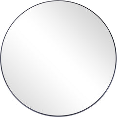 Round Metal Frame Mirror