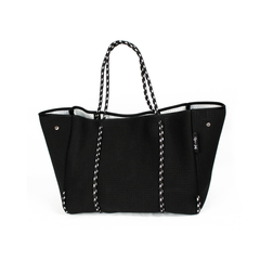 Flap Crossbody + Everyday Tote - Black