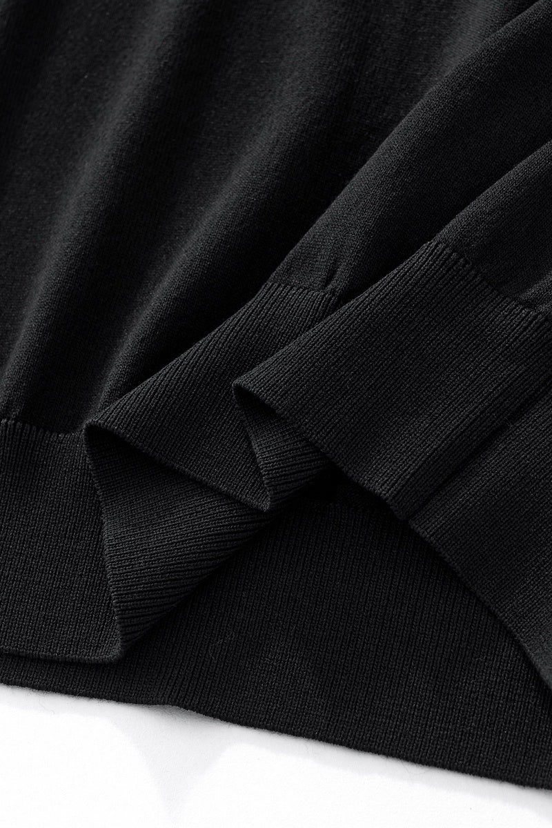  Barocco Urban Pulse Zip Polo BLACK - BLACK - Bonton
