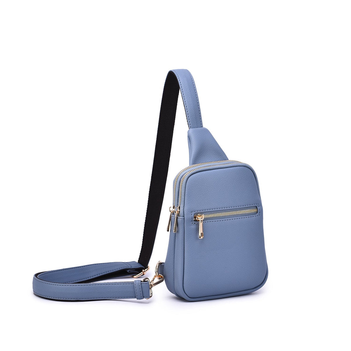  Mellow World Justine 2 Compartment Sling Bag - Dusty Blue - Bonton