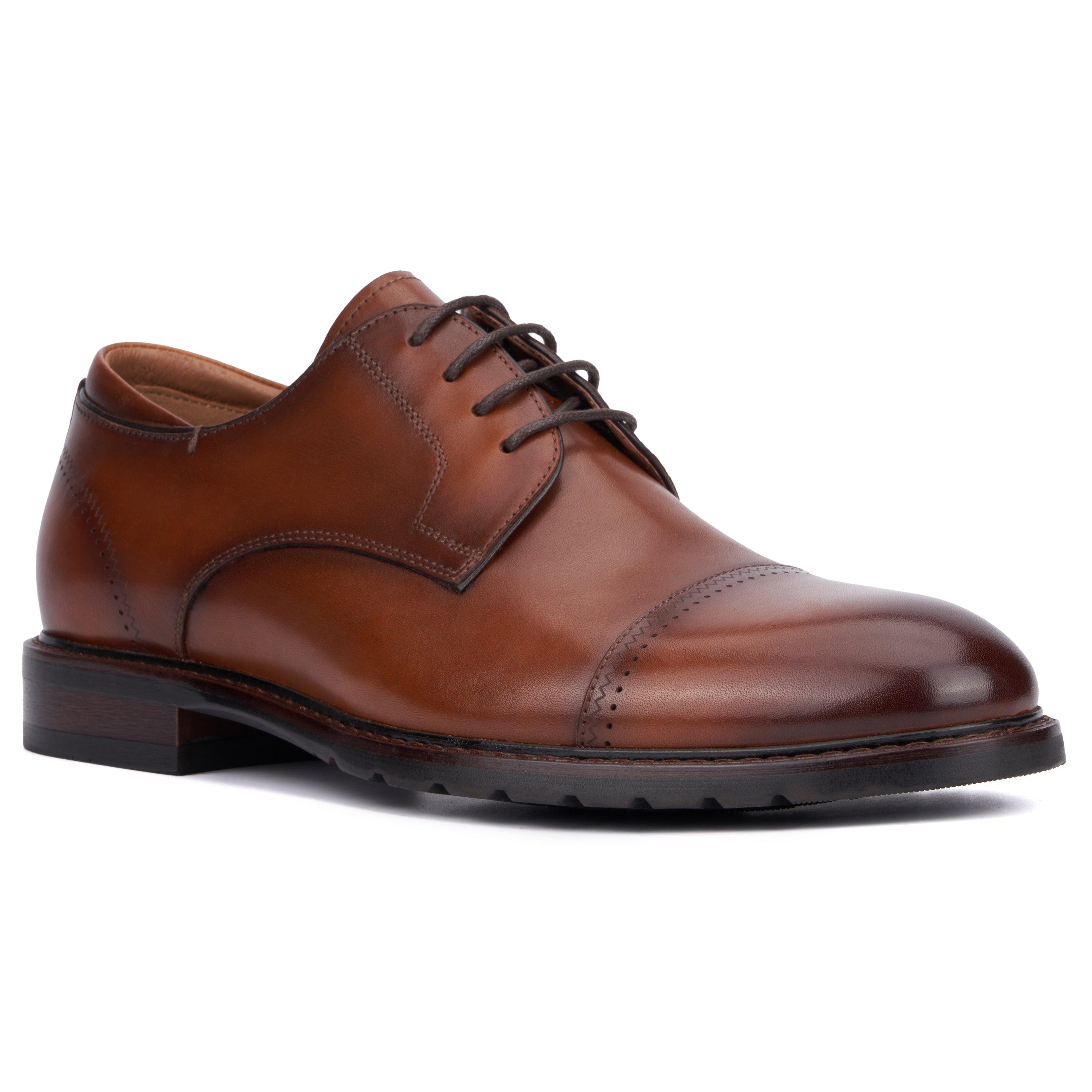  Vintage Foundry Co. Men's Emerson Oxford Dress Shoe - Cognac - Bonton