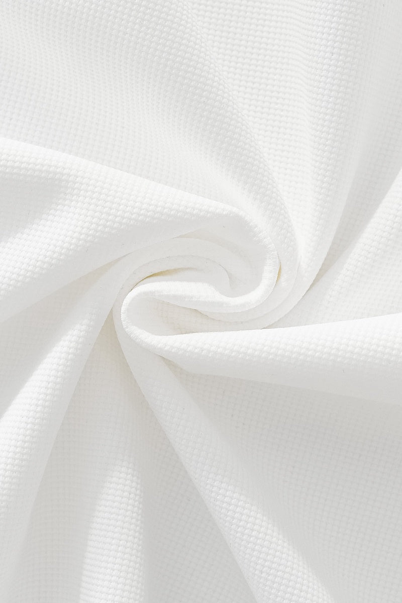  Barocco Stride Contrast Collar Polo WHITE - WHITE - Bonton