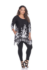 Plus Size Yanette Tunic Top