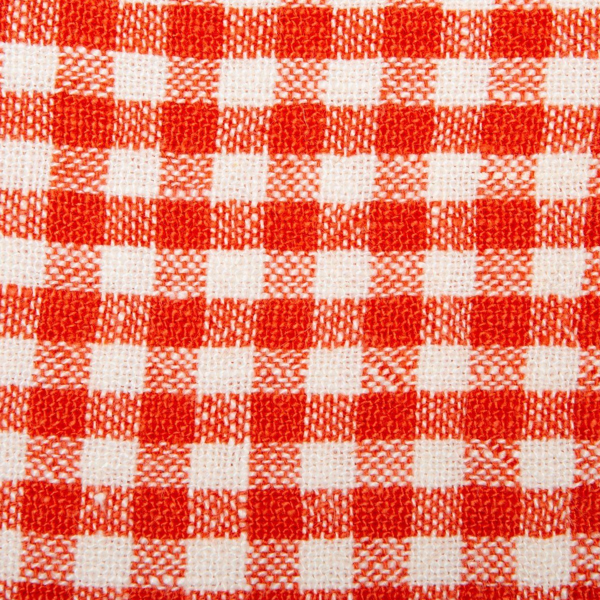  Caravan Two-Tone Gingham Napkins, Set of 4 - Natural & Dijon - Bonton