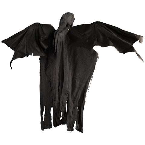 50" LED Lighted and Animated Winged Grim Reaper Halloween Decoration