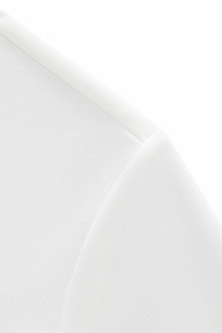 Stride Contrast Collar Polo WHITE
