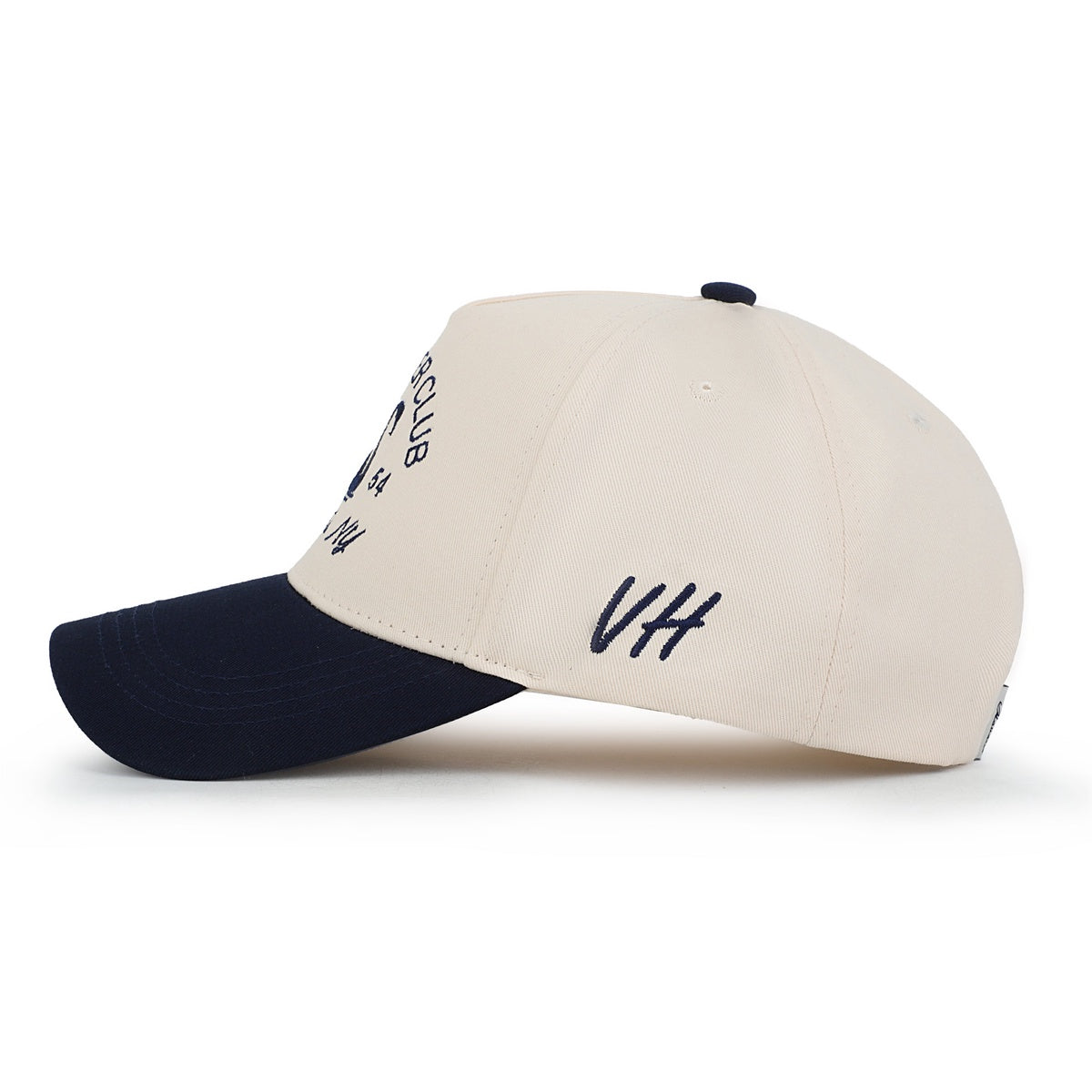  Vintage Havana Vintage Havana Trucker Hat for Women & Men – Navy & Tan Adjustable Cap – Embroidered 