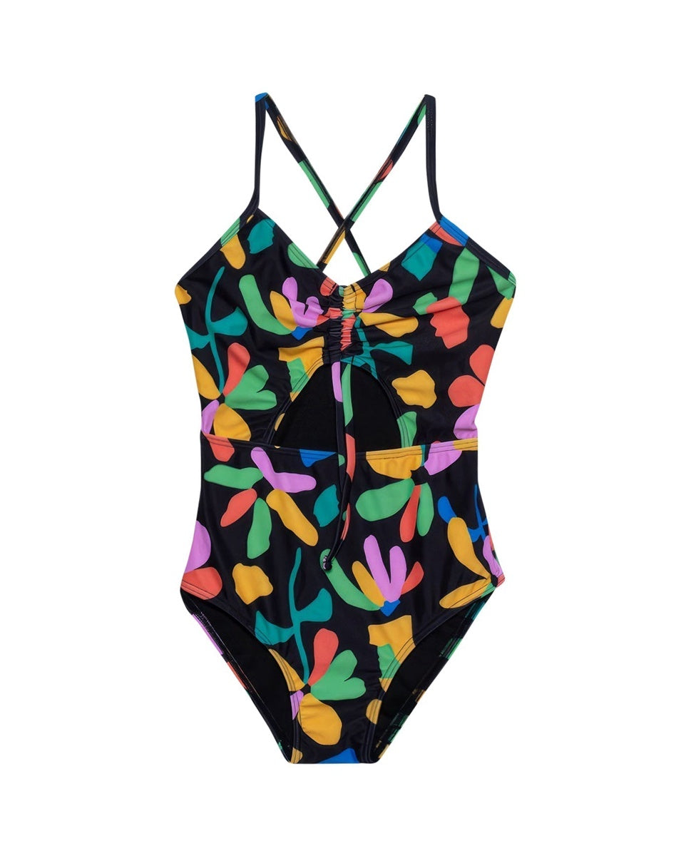  Gottex Kids Spice Round Neck One Piece Swimsuit - GOTTEX KIDS SPICE - Bonton