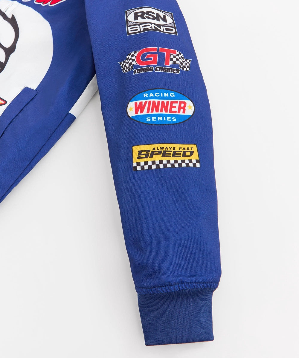  Reason Clothing Dodge Hellcat Racing Jacket - Blue - BLUE - Bonton