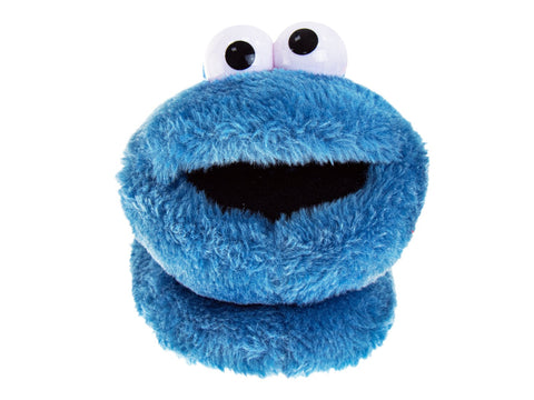 Sesame Street Happy Cookie Monster Dual Sizes Boys Slippers (Toddlers)
