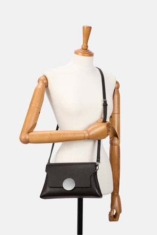 Oryany - Lottie Flap Crossbody Medium Handbags - Dark Chocolate / One Size