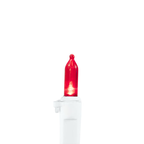 Americana LED Mini Christmas Lights - 32.75' - White Wire - 100ct