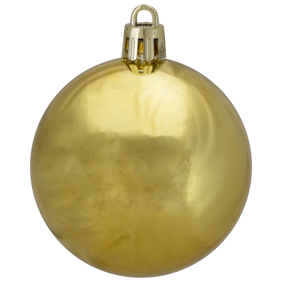  Northlight 60ct Vegas Gold Shatterproof Shiny Christmas Ball Ornaments 2.5