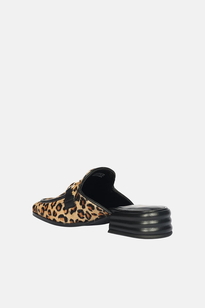  Saint G Savannah Calf - Heeled Mule - Leo - Bonton
