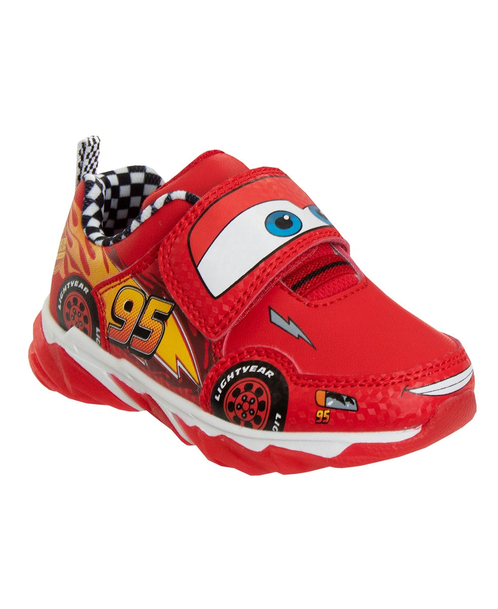  Josmo Disney Pixar Cars Boys Lightning McQueen Light Up Sneakers (Toddlers) - 6 - Bonton