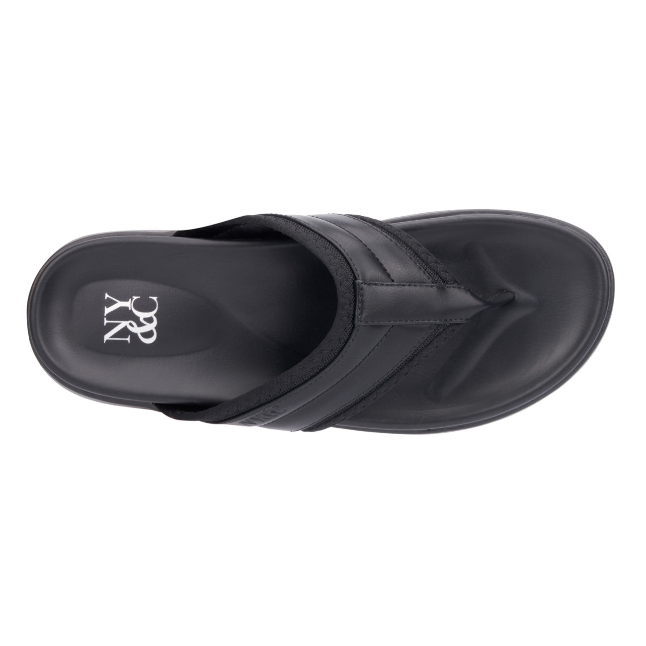  New York & Company Men's Maxx Flip-Flop Sandals - BLACK - Bonton