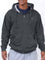 Champion Big And Tall Men's Powerblend Fleece Full Zipper Hoodie Sweatshirt